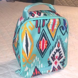 Vera Bradley Lunch tote Green excellent condition